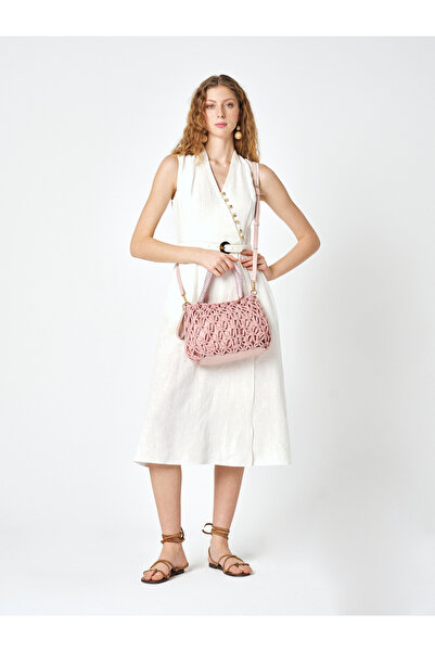 Pierre Cardin Pi̇erre Cardi̇n Women's Straw Shoulder Bag 05Pc25Y20127