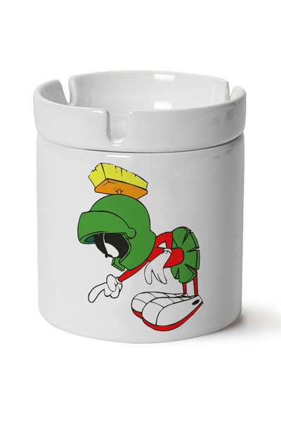 BİBANAPROMOSYON Marvin cu imprimeu Scrumieră din porțelan, pentru mașină, lav...