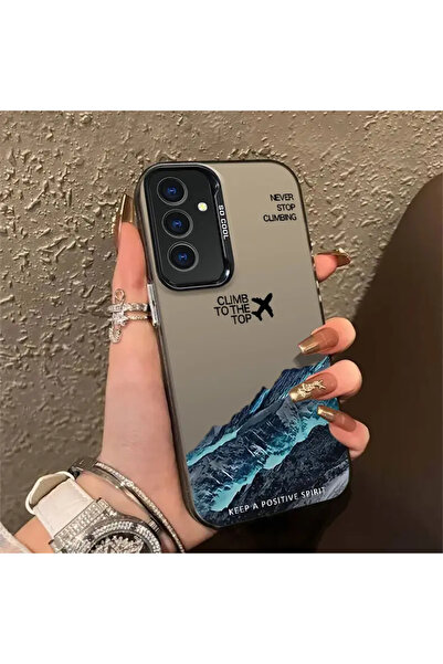 Caseji حافظة هاتف متوافقة مع هاتف Samsung Galaxy S24 FE بتصميم جبلي وحواف صلب...