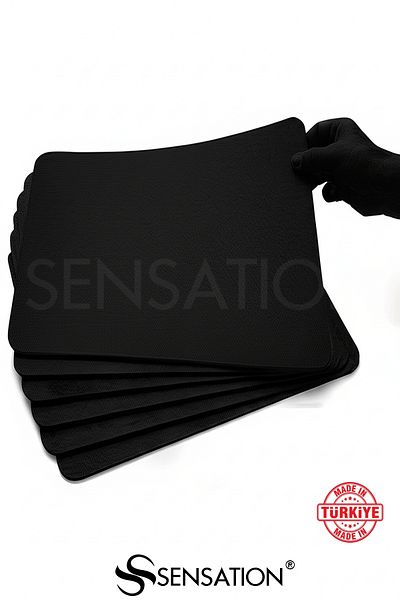 Sensation 6 Pieces of Gray Felt American Service Home Decor, Indoor Dining Accessory