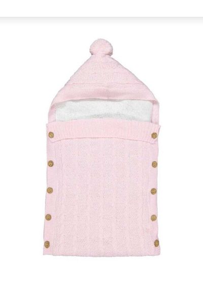 ramrashop Knitwear Braided Baby Swaddle