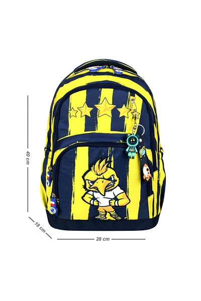 YİGİT BUTİK Geantă pentru școala primară pentru băiat cu model de fani