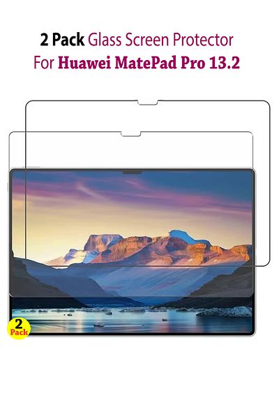 Generic 2 Pack Huawei MatePad Pro 13.2 (2025) Premium Tempered Glass Screen Protector