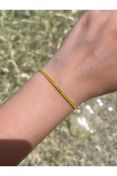 Beykan handmade سوار مرن مطاطي من حجر الزركون