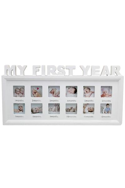 OEM My First Year Photo Frame – 12 Picture Collage