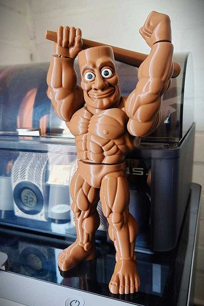 NozzleCraft Tung Tung Tung Sahur Helmet Version Brainrot Figure Toy