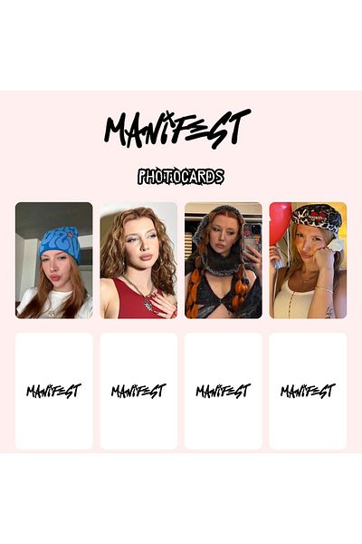 Kpop Dünyasi Manifest''Mina'' Photocards Set