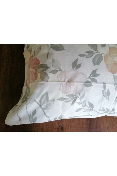 Taç Cotton Satin Pillowcase Set – Flounced – 2 Pieces – 50X70 cm