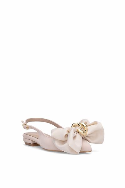 Ayakkabı Fuarı Elit PM230 K102 Γυναικείες Flat Slippers Tan