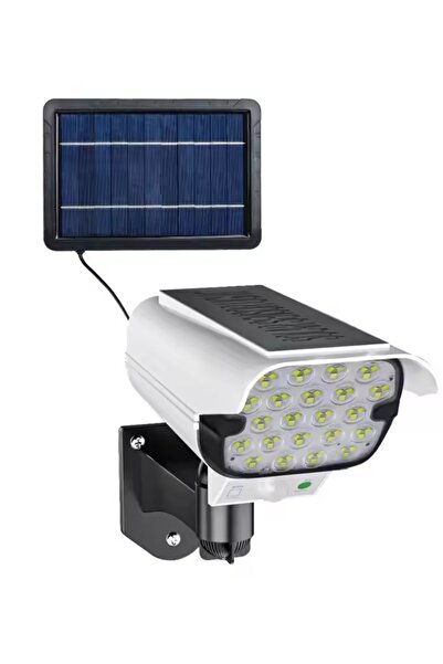 gaman Güneş Enerjili Kamera Tipi LED Aydınlatma Lambası - Solar Enerji ve Sensörlü Sistem