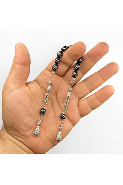 Kt GÜRCÜ OLTUSU BAFON İŞLEMELİ KAPLAMA PÜSKÜLLÜ ZAZA TESBİH