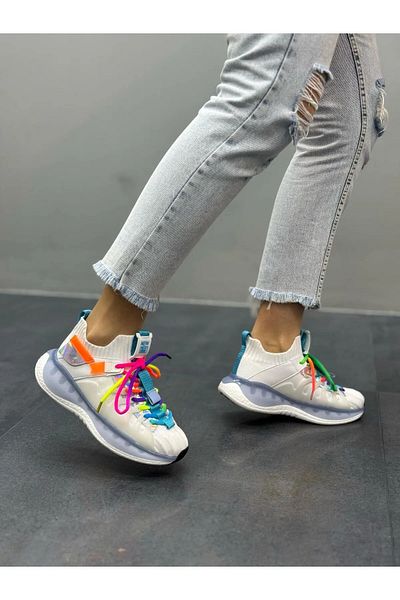 Guja Arme City Ac2025Y433-01 Colorful Multi Lace-Up Sports Shoes (the Mold Is 1 Size Smaller)