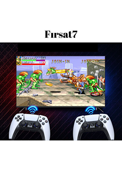 Fırsat7 Retro Arcade Video Oyun Konsolu, X3s 8K, 3D, USB Bellek, 64 GB, PSP ve TV KUTUSU için 30.000 + Oyun