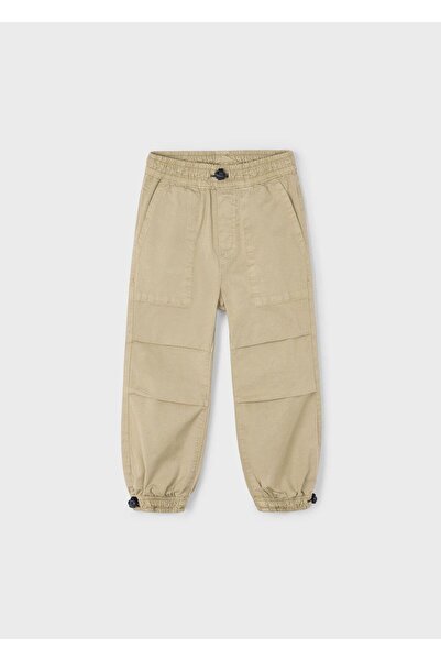 MAYORAL Παντελόνι Jogger για αγόρια πλαϊνή τσέπη τεμαχίων Μπεζ