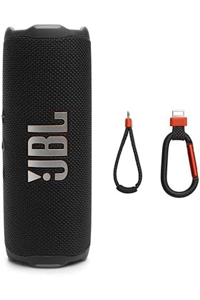 JBL Flip 7 - مكبر صوت محمول مقاوم للماء والسقوط، صوت احترافي قوي مع تقنية تعزيز الصوت بالذكاء الاصطناعي، يدوم 16 ساعة