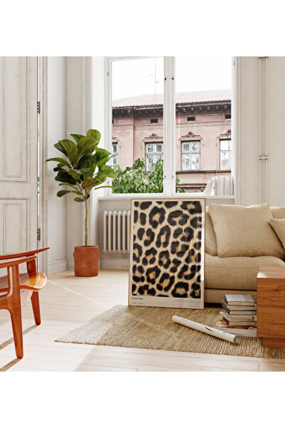 512 STORE Estetik Leopard Desen Duvar Dekor Çerçevesiz Poster Leopar Serisi Salon Yatak Odası Balkon Poster
