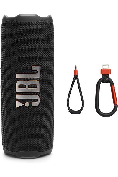 JBL Flip 7 - مكبر صوت محمول مقاوم للماء والسقوط، صوت احترافي قوي مع تقنية تعزيز الصوت بالذكاء الاصطناعي، يدوم 16 ساعة