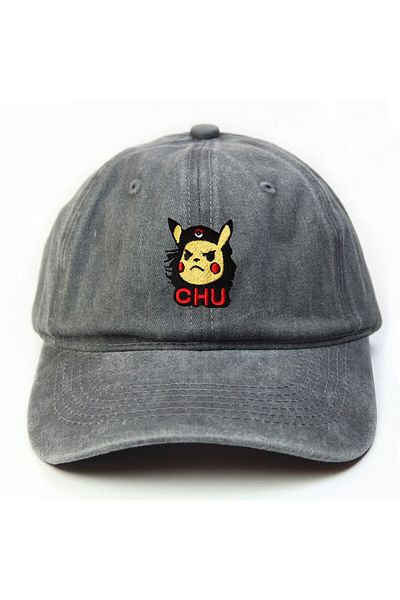 T-FUNNY Che Guevara Themed Pikachu (Chu) Retro Hat