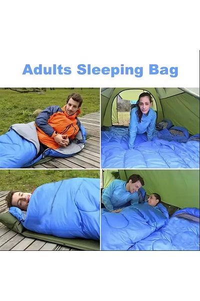 Tradeo Adult Kids Camping Sleeping Bag, Lightweight Portable Sleeping Bags Backpacking Indoor and Outdoor.