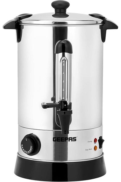 Geepas S/Swater Boiler/Auto&Restthermo/6.8L1X4 GK6154 - Silver
