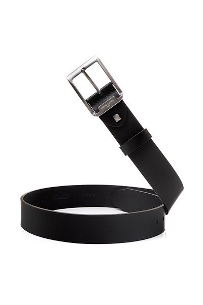 Pierre Cardin Black Leather Men's Belt Pc-4100S3A