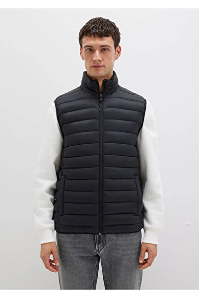Mavi Φουσκωτό Μαύρο Ανδρικό Γιλέκο M0110338-900