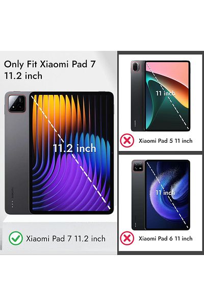 Generic واقي شاشة زجاجي مقوى فاخر لجهاز Xiaomi Pad 7