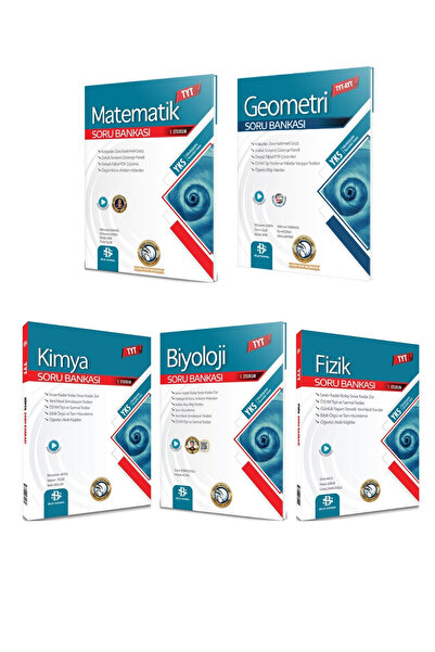 Bilgi Sarmal Yayınları BİLGİ SARMAL TYT SAYISAL SET (MATEMATİK-FİZİK-KİMYA-Bİ...