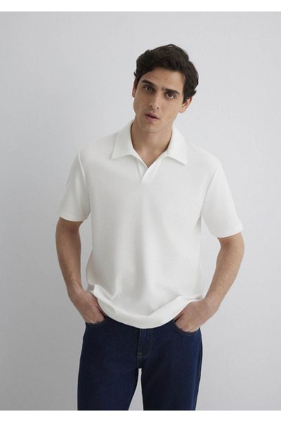 Mavi Off-White Men's T-Shirt M0612618-70057
