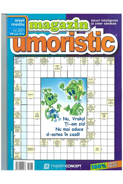 Maxim Concept Set de integrame nivel mediu (almanah Maxim, 100% umor, magazin umoristic, bazar umoristic)