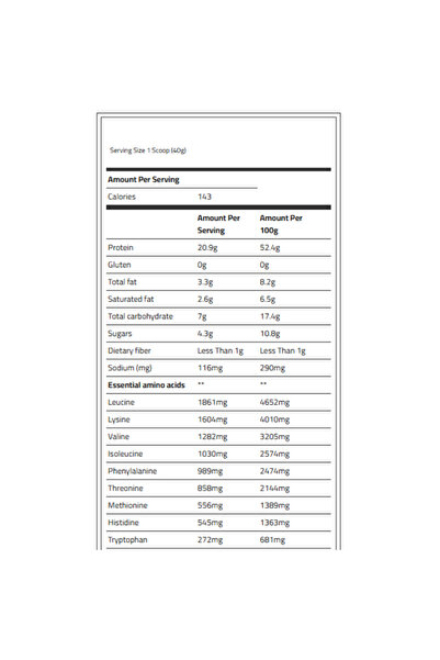 Adonis Protein Cookie Dough Caramel Peanut Butter 1 KG