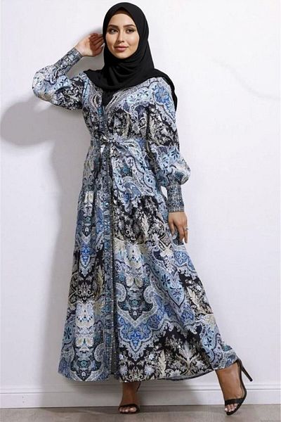 LUXURY Elegant vintage detail dress suitable for fall and summer