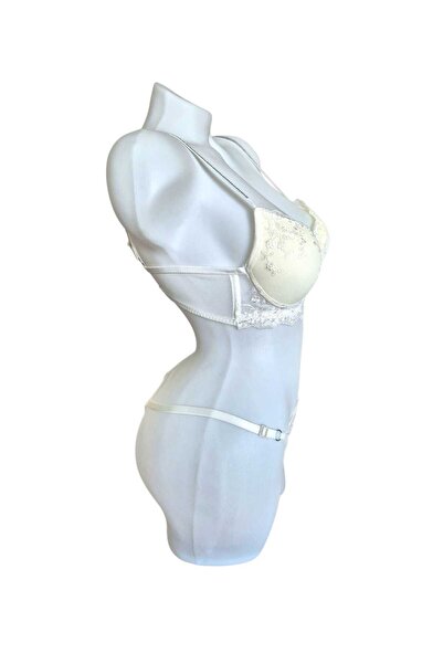 GMDPstore Σετ σουτιέν με δαντέλα με λεπτομέρεια από πέτρα – Με επένδυση B Cup