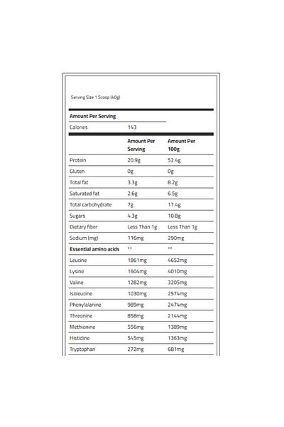 Adonis Protein Cookie Dough, Mango Vanilla, 1 kg
