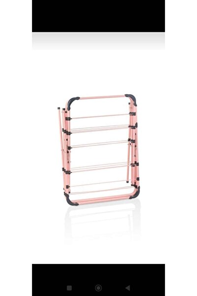 woodhub Pratik 3 Katlı Çamaşır Askısı, Dar Balkon ve Bebek Otel için ideal, A...