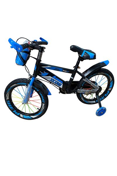 OEM Pedal bike for children 7-10 years old, 20 inch, front and rear brakes, silicone training wheels