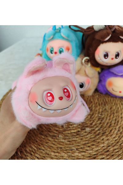 senacacollection Labubu Plush Drawstring Pencil Case 1 Pcs