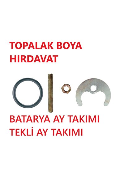 TOPALAKTİCARET Batarya Ay Takımı Tekli Batarya Hilal Takımı