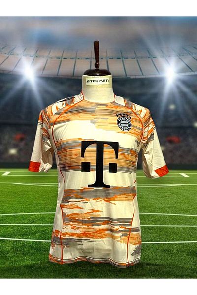 After Party Bayern Munich 2025-26 Season No Name Away Jersey Vs Sports Singlet Ag