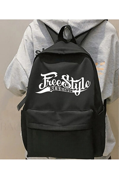 Toum Printed Unisex School Backpack