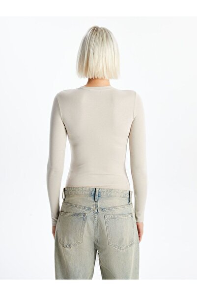 LC Waikiki XSIDE Bisiklet Yaka Kadın Bodysuit