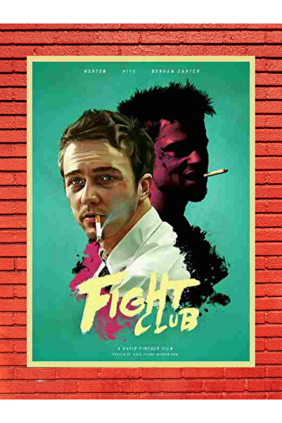 Shuttle Park Προσαρμοσμένη σχεδίαση Ξύλινη αφίσα Διακοσμητικό Fight Club Ζωγρ...