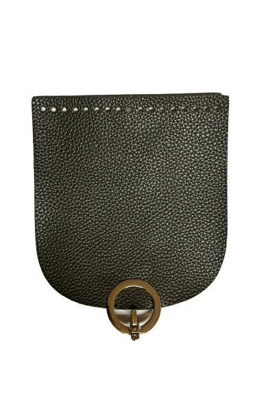 knitme Capac pentru geantă cu închidere 18*20-Kaki Rotund