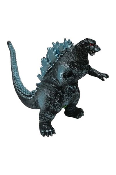 OEM Godzilla Figurine with Dinosaur Sounds, Batteries, Blue, 33 cm