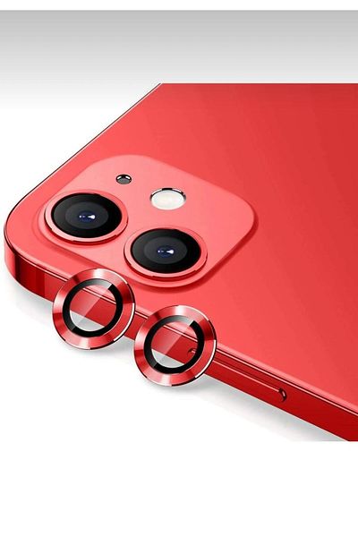 Aksesuar Kasabası Apple iPhone 12 & 12 Mini Compatible Stone Camera Protection Lens Protector Tempered Glass Protection