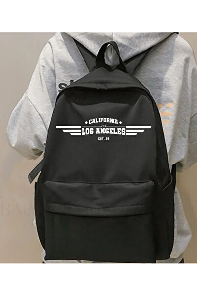 Toum Rucsac de școală unisex imprimat