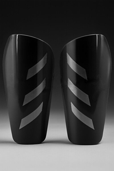 Venenon PRO Futbol Tekmeliği Çoraplı Çocuk Yetişkin Kaval Koruyucu Tekmelik Futbolcu Dizliği SİYAH