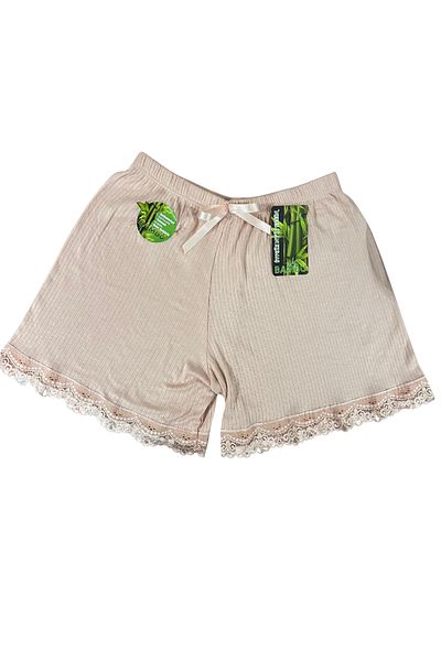 BUTİK1AVM Women's Pajama Bottoms 100% Bamboo Shorts Boxer Ultra Stretchy Comfortable Breathable Fabric