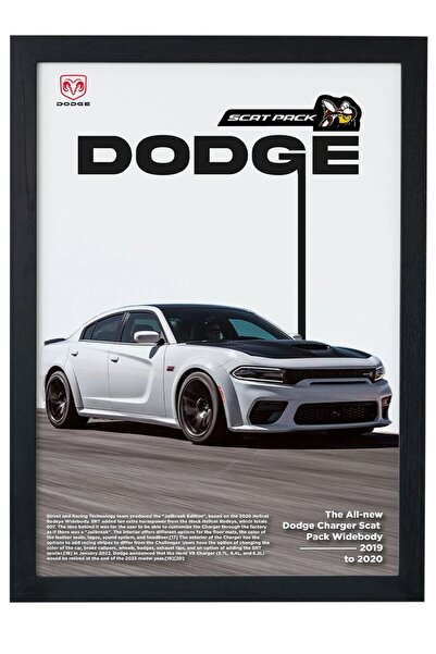 gxe.art Dodge Charger Scat Pack Widebody |   Design special |   Poster de pic...