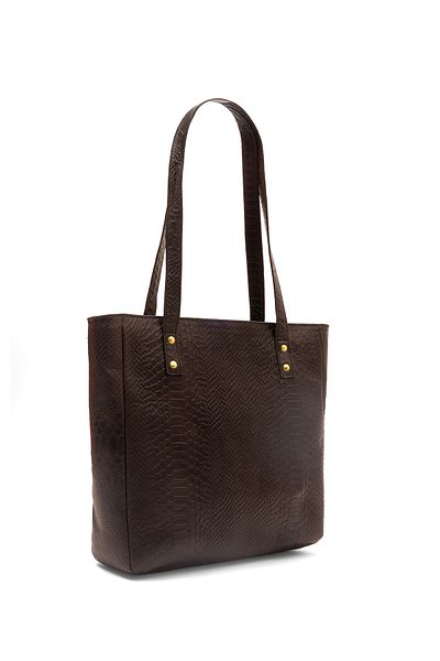 fubileather Genuine Leather Medium Tote Bag Shoulder and Shoulder Bag